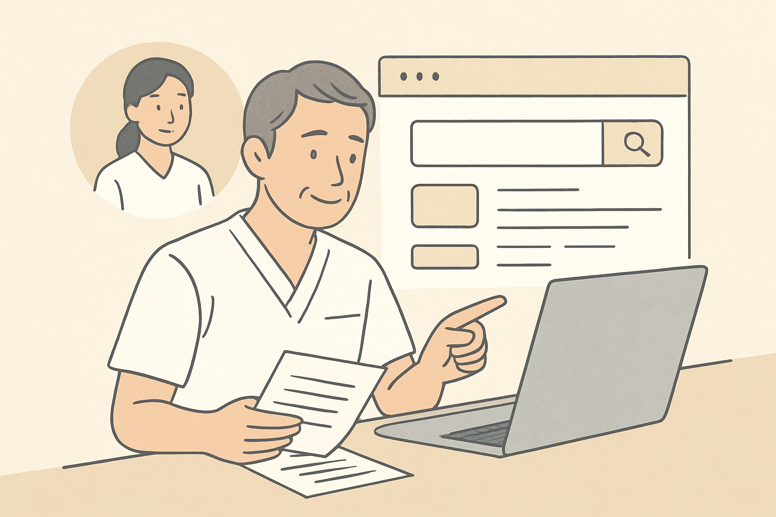40代の転職サイト選びのイメージ