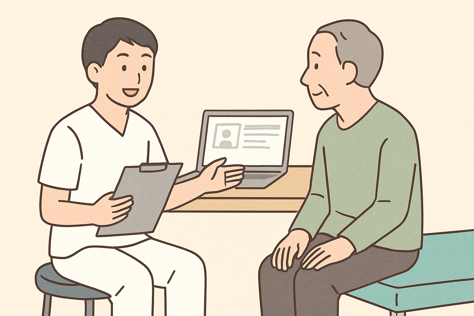 記事前半の主要テーマを視覚的に補強する様子