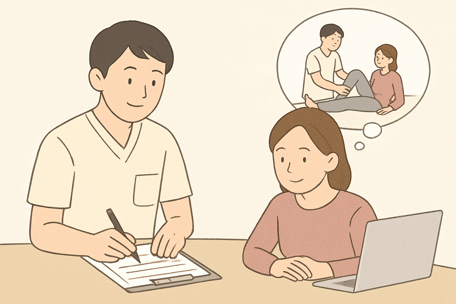 記事後半の行動準備や確認事項を整理している様子