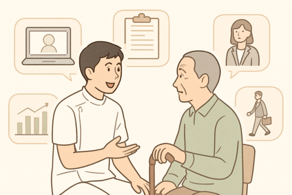 転職活動の全体イメージ