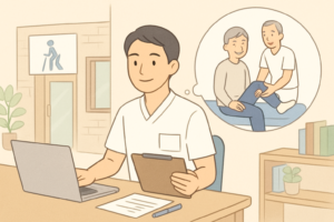 理学療法士の開業と独立をテーマにしたメインビジュアル