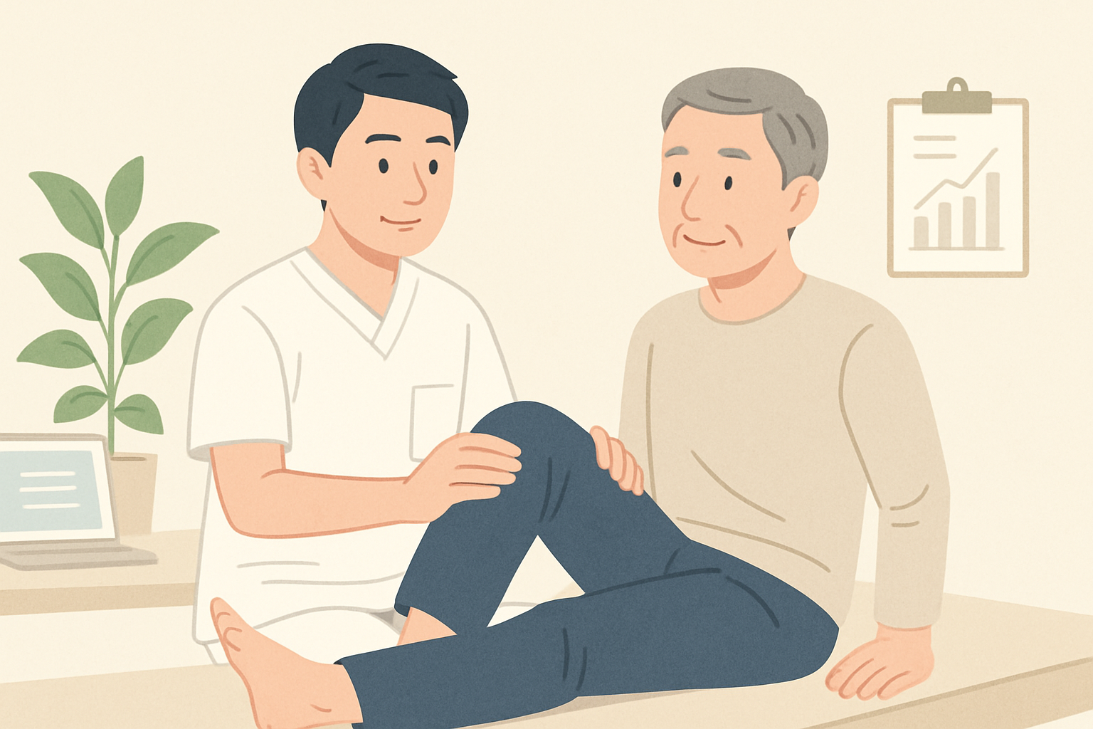 本文全体のテーマを表す理学療法士のイメージ